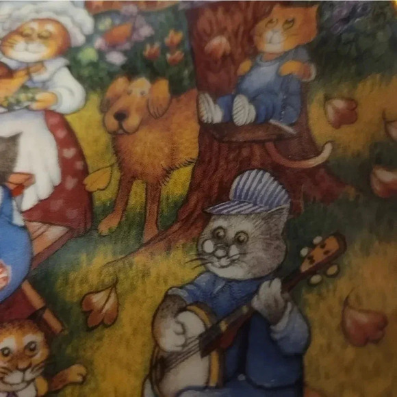 Vintage‎ Bill Bell A Purrfect Feast plate - Picture 4 of 7